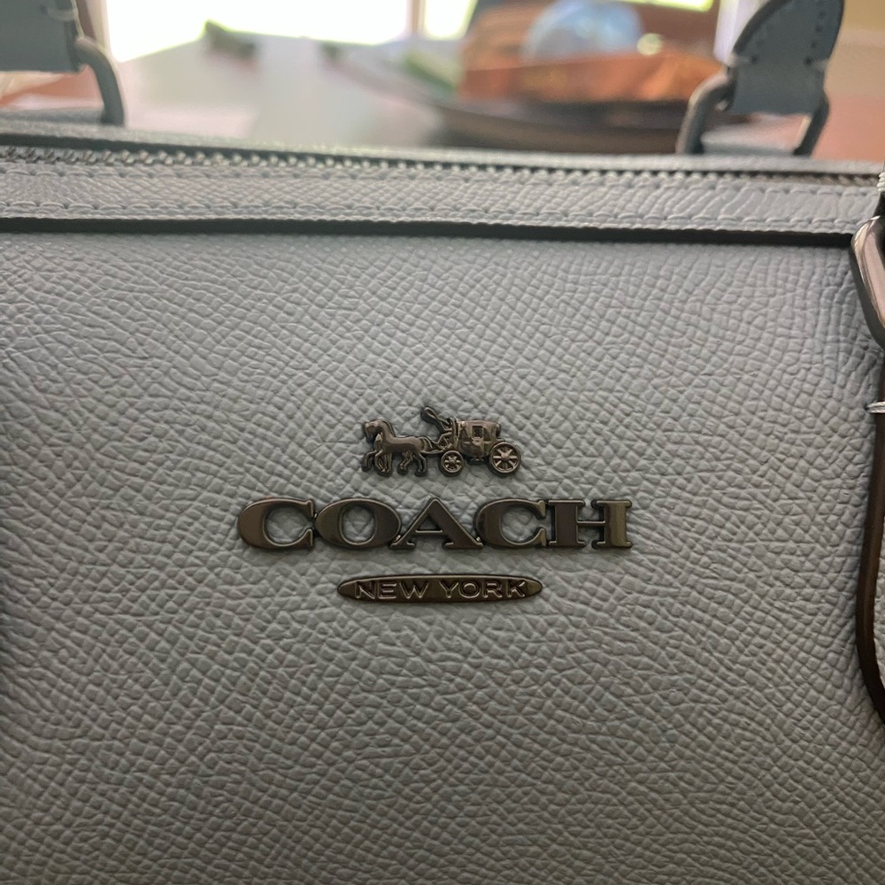 Coach Cornflower Rowan Bag NWT - Picture 6 of 6